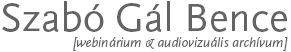 Szabó Gál Bence – webinárium